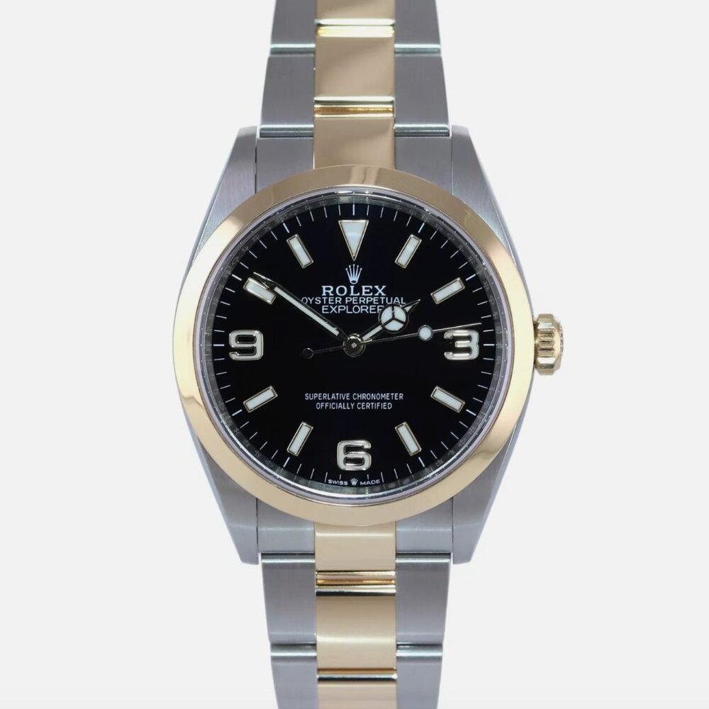 New Rolex 18k Gold Two Tone Watch With Box!! - Picture 3 of 7